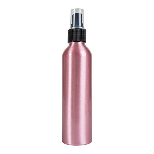SHANY Stylist's Choice Aluminum Empty Bottle with Spray Attachment, Pink, 0.1 Pound