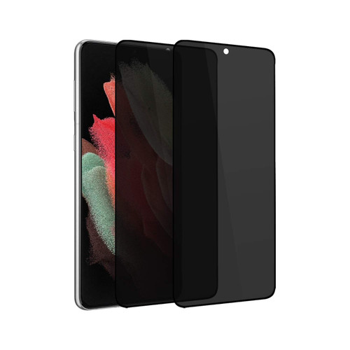 S21 Ultra Privacy Screen Protector - Anti Spy Fingerprint Resistant 9H Hardness Tempered Glass Guard for Samsung S21 Ultra 5G+ 6.8 ?2PACK?