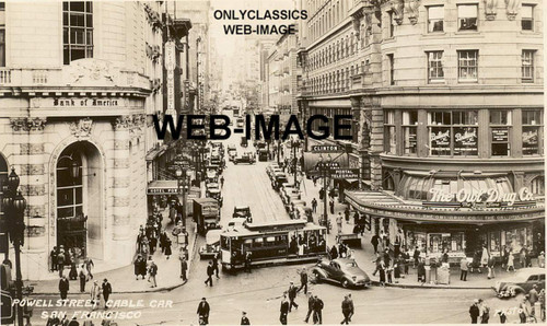 OnlyClassics 1932 SAN FRANCISCO CALIFORNIA TROLLEY TRAIN TURNTABLE 8X12 PHOTO SIGNS AMERICANA OnlyClassics 1932 SAN FRANCISCO CALIFORNIA TROLLEY TRAIN TURNTABLE 8X12 PHOTO SIGNS AMERICANA