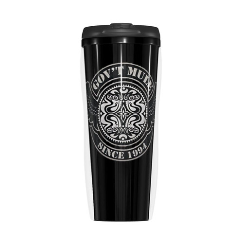 YARRO Gov'T Music Mule Band Logo Tumbler Coffee Cups Double Layer Cup For Travel Home Car Office 12 Oz