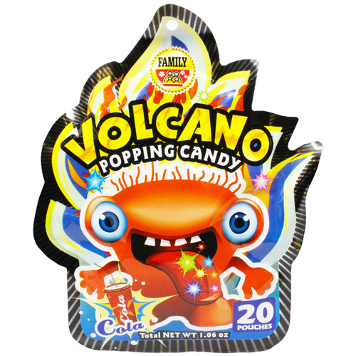 Volcano Cola Flavor Popping Candy (1 x 1.06 oz Bag)