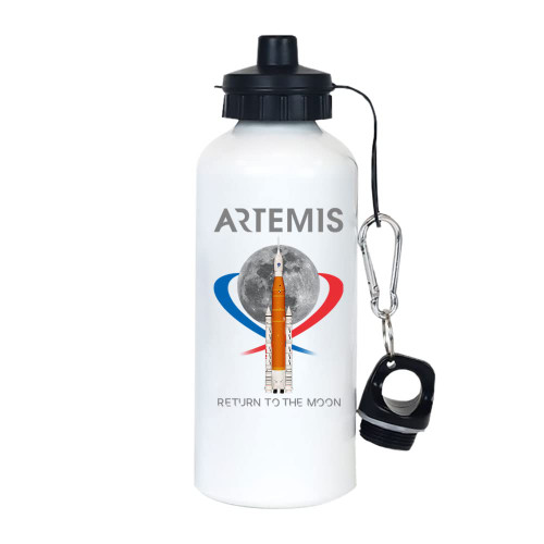 Future of Flight NASA Artemis Return to The Moon Aluminum Water Bottle