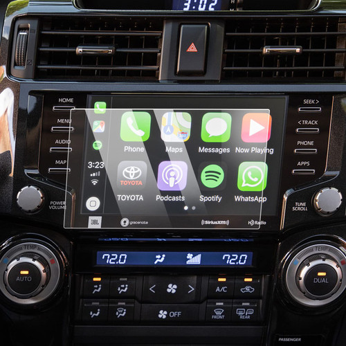 TTCR-II Navigation Display Screen Protector For Toyota 4Runner Limited Nightshade SR5 TRD Venture 2020-2023, Console Touchscreen Protector With 8-Inch, Tempered Glass Protective Film