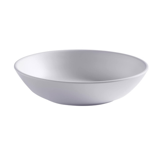American Metalcraft MCB12WH Round Melamine Bowl, White, Matte, 12 oz.