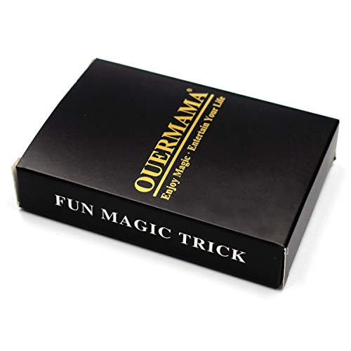 OUERMAMA Magic Electric Deck of Cards Magician Prank Trick Close-up Stage Poker Magic Props
