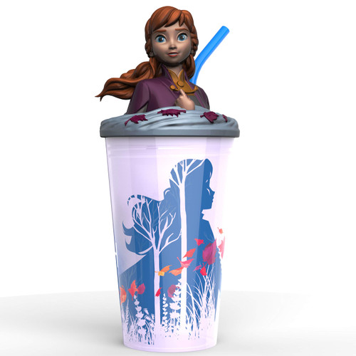 Zak Designs Frozen Water Bottle-Anna