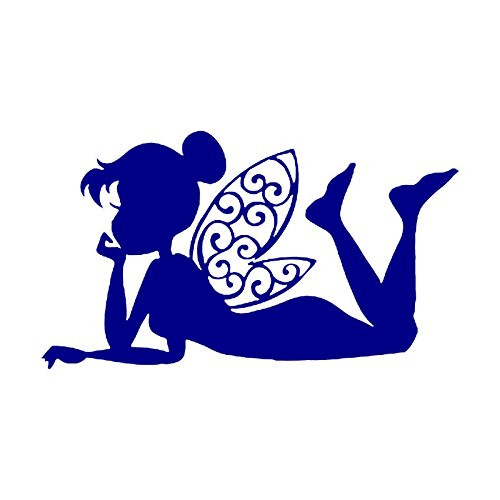 Tinkerbell Fairy Decal Sticker | Cars Trucks Vans Walls Laptop | Purple | 5.5 X 3 In | KCD640PR