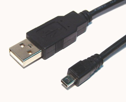 Nikon Coolpix S3700 Digital Camera USB Cable 5' USB Data cable - (8 Pin) - Replacement by General Brand