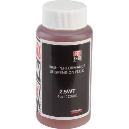 RockShox Suspension Oil, 2.5wt, 120ml Bottle