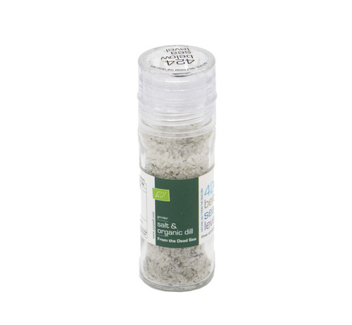 Gourmet Salt Collection From The Dead Sea 3.87oz (Salt & Organic Dill) Gourmet Salt Collection From The Dead Sea 3.87oz (Salt & Organic Dill)