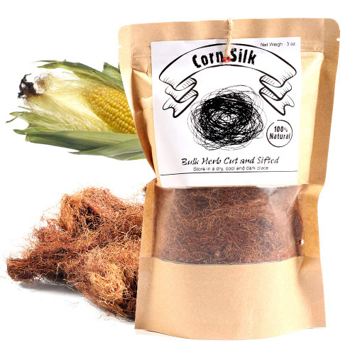 EidolonGreen [China Medicinal Herb] Corn Silk (Yumixu/???/??? ??) Dried Bulk Herbs 3 Oz (88 g)