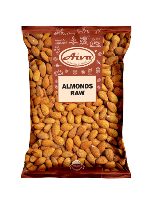 AIVA, Natural Whole Raw Almonds Unsalted No Shell - 5 Lb AIVA, Natural Whole Raw Almonds Unsalted No Shell - 5 Lb