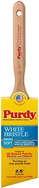 2-1/2" Purdy 144116425 Extra Oregon Angled Sash Paint Brush, White China Bristle 2-1/2" Purdy 144116425 Extra Oregon Angled Sash Paint Brush, White China Bristle