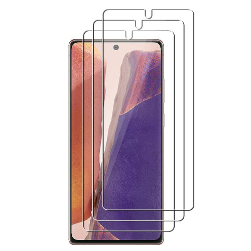 UZWZW 3 Pack For Samsung Galaxy Note 20 5G / 4G (6.7") Tempered Glass Screen Protector, 9H Hardness, 2.5D, Anti Scratch, HD Clear UZWZW 3 Pack For Samsung Galaxy Note 20 5G / 4G (6.7") Tempered Glass Screen Protector, 9H Hardness, 2.5D, Anti Scratch, HD Clear