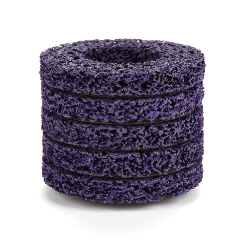 5pcs Abrasive Wheel Grinder Strip Disc for 100MM Angle Grinder 10000rpm Stripper Remover Poly Rust Paint Removal Disc Clean Tool for Angle Grinder