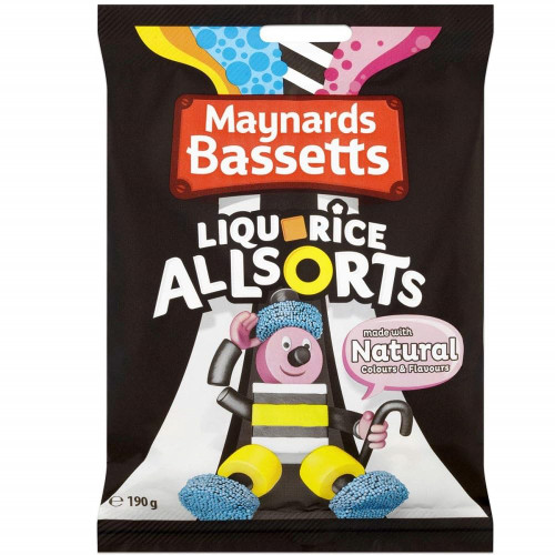 Bassett's Liquorice Allsorts (190g) - Pack of 6