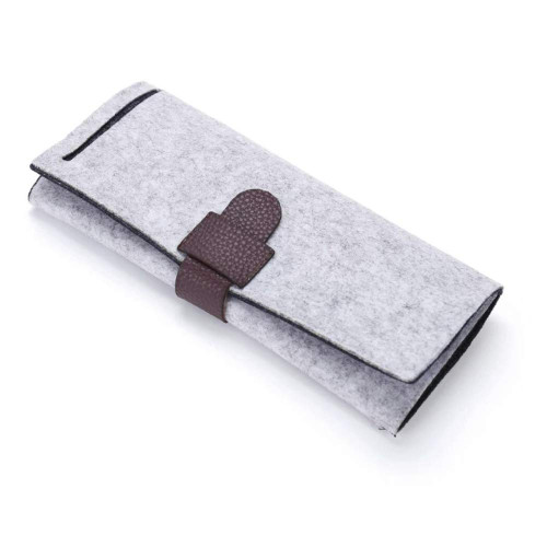 1 Piece Foldable Jewelry Roll Bag Travel Jewelry Roll Organizer Roll Up Organizer Case for Necklaces, Earrings, Rings, Chains, Bracelets, Brooches Etc (Smoky-Grey) 1 Piece Foldable Jewelry Roll Bag Travel Jewelry Roll Organizer Roll Up Organizer Case for Necklaces, Earrings, Rings, Chains, Bracelets, Brooches Etc (Smoky-Grey)