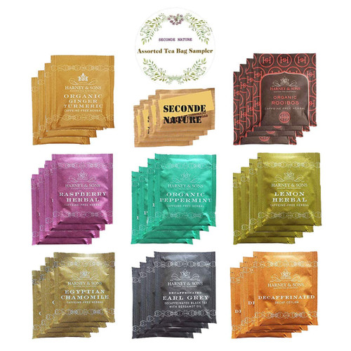 Harney & Sons - 6 Famous Decaffeinated Tea Sampler Collection, 36 Counts