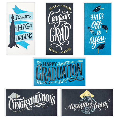 Hallmark Graduation Money Holders or Gift Card Holders Assortment with Envelopes, Hats Off (36 Cards and Envelopes) Hallmark Graduation Money Holders or Gift Card Holders Assortment with Envelopes, Hats Off (36 Cards and Envelopes)