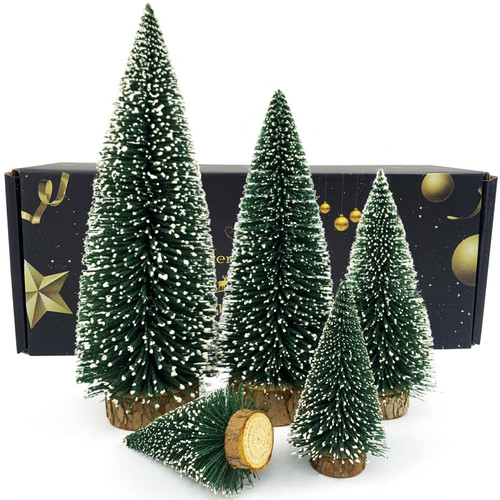 Desktop Miniature Pine Tree Mini Christmas Trees Tabletop Christmas Tree Small Pine Tree Bottle Brush Trees for Christmas Decor Christmas Party Home Table Craft Decorations Desktop Miniature Pine Tree Mini Christmas Trees Tabletop Christmas Tree Small Pine Tree Bottle Brush Trees for Christmas Decor Christmas Party Home Table Craft Decorations