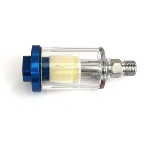 Air Compressor Filter heyous 1/4 inch Water Oil Separator for Compressor Spray Paint Gun Air-Compressor Accessories Air Filter Seperator 1/4 Inch NPT Air Compressor Filter