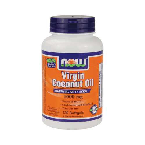 Now Foods, Virgin Coconut Oil, 1000 mg, 120 Softgels(pack of 2)