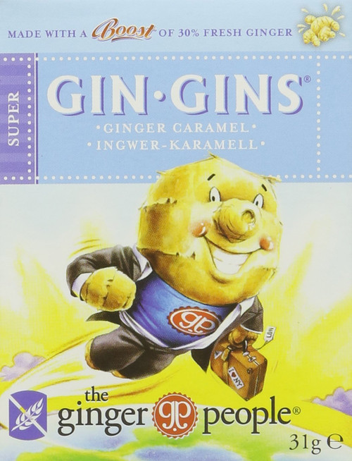 The Ginger People - Gin Gins - Ginger Caramel - 31g