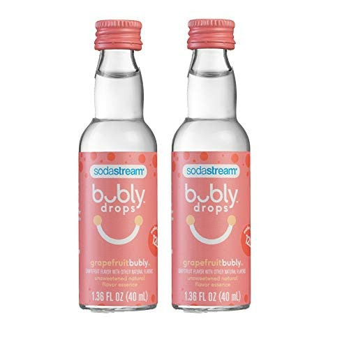 MonstaDeals Sodastream Bubly Drops - Twin Pack (Grapefruit)