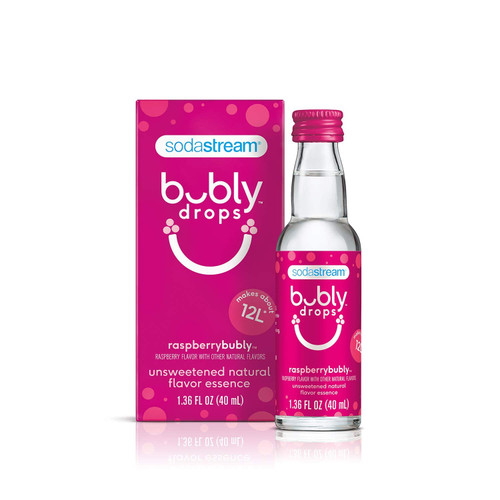 MonstaDeals Sodastream Bubly Drops - Twin Pack (Raspberry)