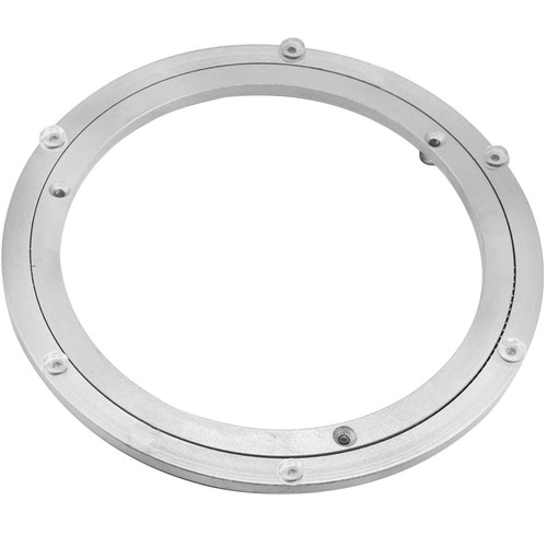 Aluminium Alloy Turntable Bearing, Heavy Duty Swivel Turntable Lazy Susan Rotating Bearing Turntable Round Dining Table Smooth Swivel Plate Hardware (12inch) Aluminium Alloy Turntable Bearing, Heavy Duty Swivel Turntable Lazy Susan Rotating Bearing Turntable Round Dining Table Smooth Swivel Plate Hardware (12inch)