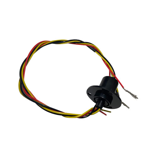 Vitaciti Slip Ring Collector Ring Rotary Electrical Slip Ring Electrical Contact Joint Rotary Connector Capsule for Wind Turbine Power Generator (3 Wires 10A Diameter 22mm)