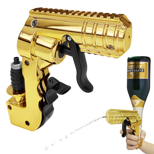 The 4th Generation Champagne Gun Shooter,Adjustable Champagne Spray Gun,Beer Gun Shooter with Longer Shooting Distance,Sprayed Under Without Air Pressure,Champagne Spray Gun,Champagne Squirt Gun The 4th Generation Champagne Gun Shooter,Adjustable Champagne Spray Gun,Beer Gun Shooter with Longer Shooting Distance,Sprayed Under Without Air Pressure,Champagne Spray Gun,Champagne Squirt Gun