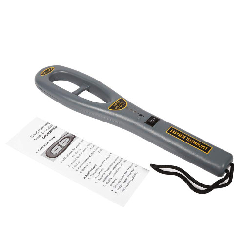 Hilitand Professional Handheld Metal Scanner Detector 1x Portable Security Hunter Finder High Sensitivity Lightweight