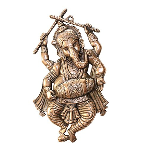 APKAMART VZN478 Lord Ganesh Wall Hanging Yellow
