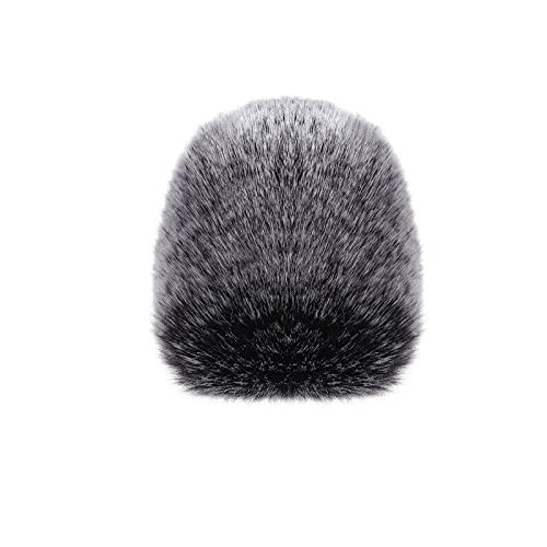 1Microphone Furry Windscreen Muff Wind Cover with Foam Microphone Windscreen for Blue Yeti