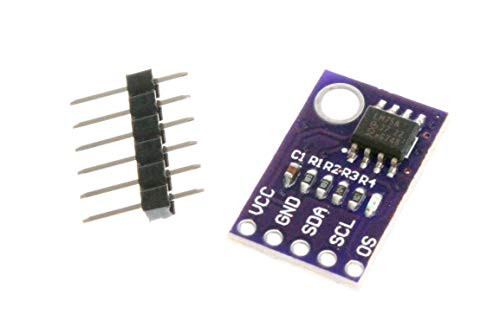 NOYITO LM75 High-Precision Temperature Sensor Module High-Speed I2C Interface LM75A Development Board Module
