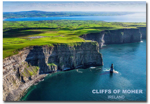 Cliffs of Moher on The West Coast of Ireland Travel Refrigerator Magnet Size 2.5" x 3.5" Cliffs of Moher on The West Coast of Ireland Travel Refrigerator Magnet Size 2.5" x 3.5"