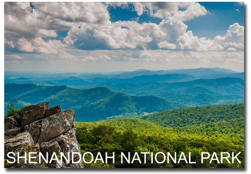 REFRIGERATOR MAGNET Shenandoah National Park Travel Refrigerator Magnet Size 2.5 in x 3.5 in, Multicolor, travel984