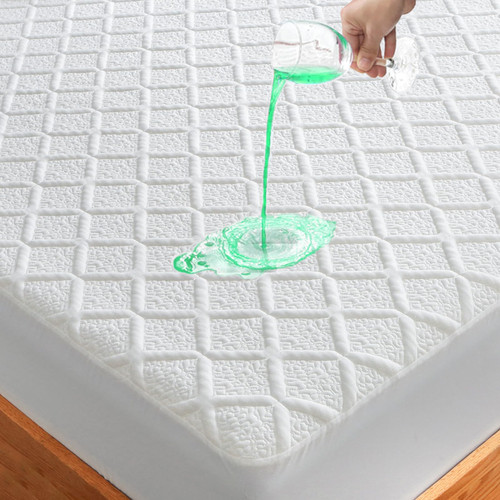 UNILIBRA Full Size Waterproof Mattress Protector, Bamboo 3D Air Fabric Cooling Mattress Cover, Breathable Deep Pocket Mattress Pad Fits to 8''-21'' UNILIBRA Full Size Waterproof Mattress Protector, Bamboo 3D Air Fabric Cooling Mattress Cover, Breathable Deep Pocket Mattress Pad Fits to 8''-21''