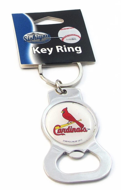 Siskiyou Sports MLB St. Louis Cardinals Bottle Opener Key Chain, Metal, Large