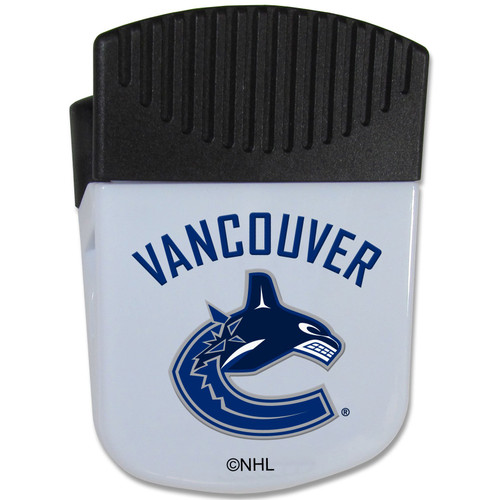 NHL Siskiyou Sports Fan Shop Vancouver Canucks Chip Clip Magnet with Bottle Opener Single Team Color NHL Siskiyou Sports Fan Shop Vancouver Canucks Chip Clip Magnet with Bottle Opener Single Team Color