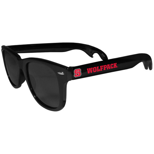NCAA Siskiyou Sports Fan Shop North Carolina State Wolfpack Beachfarer Bottle Opener Sunglasses One Size Team Color