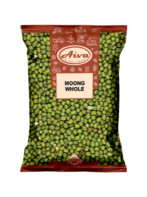 Aiva Green Moong Whole | Mung Beans | Green Gram | Natural (10)