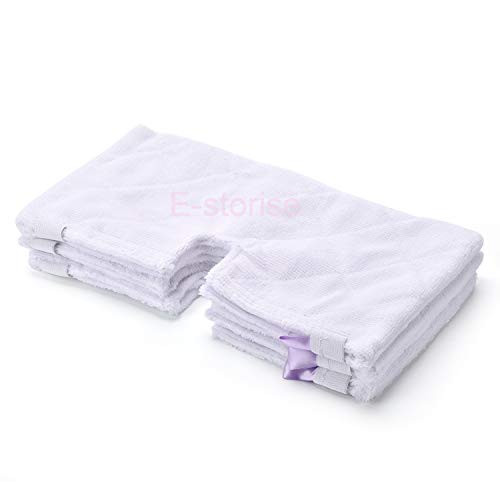 E-storise 3 Pack Pocket Steam Mop Pads Compatible Replacement Mop Pads for Shark Euro Pro S3501 S3601 S3901