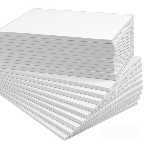 TINSKY 30Pack 4 * 6 Inch Paper Note Pads White Memo Pad Blank Writing Pad Memo Scratch Pad Paper Pad for Waitress Waiter Book to Do Grocery List Small Notebook Restaurant Checkbook, White