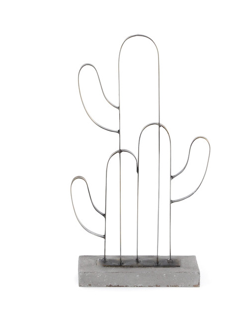 Deco 79 Grey Metal Eclectic Sculpture, 16" x 7" x 3"