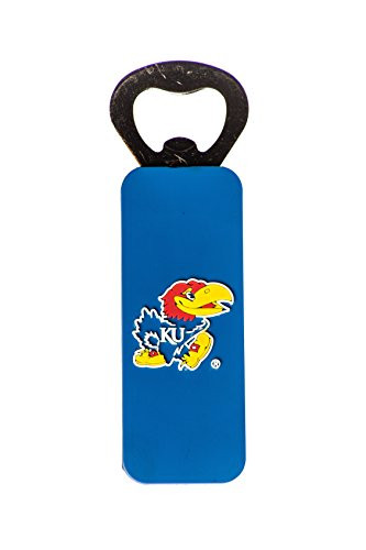 KANSAS JAYHAWKS NCAA PVC MAGNETIC BOTTLE OPENER