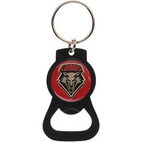 NCAA New Mexico CCP-BK-702-79-BK Bottle Opener Key Ring, One Size, Multicolor