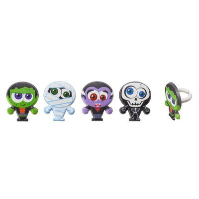 Monster Cupcake Rings - 24 pc