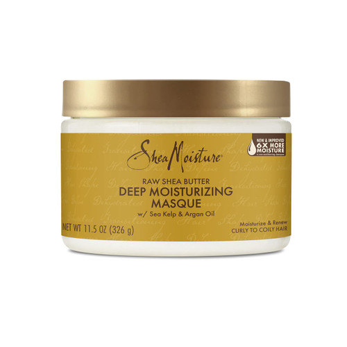 SheaMoisture Raw Shea Butter Deep Moisturizing Hair Masque for Curly Hair Raw Shea Butter Deep Conditioner to Moisturize and Renew Hair 12 oz SheaMoisture Raw Shea Butter Deep Moisturizing Hair Masque for Curly Hair Raw Shea Butter Deep Conditioner to Moisturize and Renew Hair 12 oz